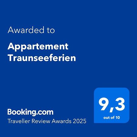 Appartement Traunseeferien Альтмюнстер Экстерьер фото